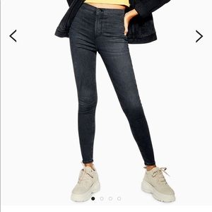 Topshop black Jamie skinny jean